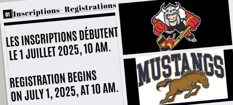Les inscriptions sont maintenant ouvertes